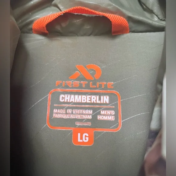 FIRST LITE MEN’S CHAMBERLAIN DOWN JACKET - Picture 6 of 7